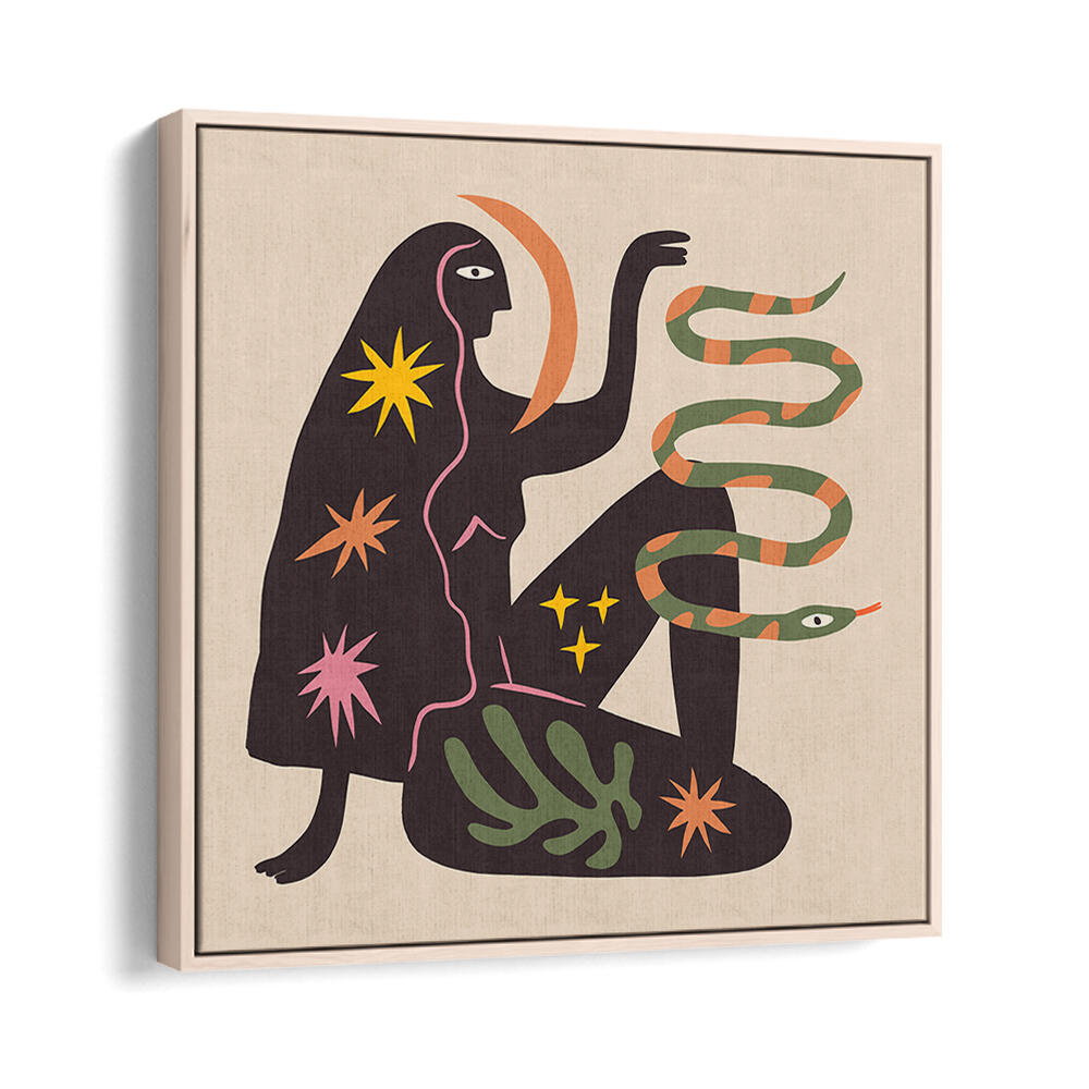 THE SPIRIT SERIES XXI , BOHO ART PAINTINGS