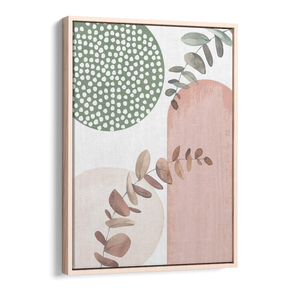 SAGE PINK III , BOHO ART PAINTINGS