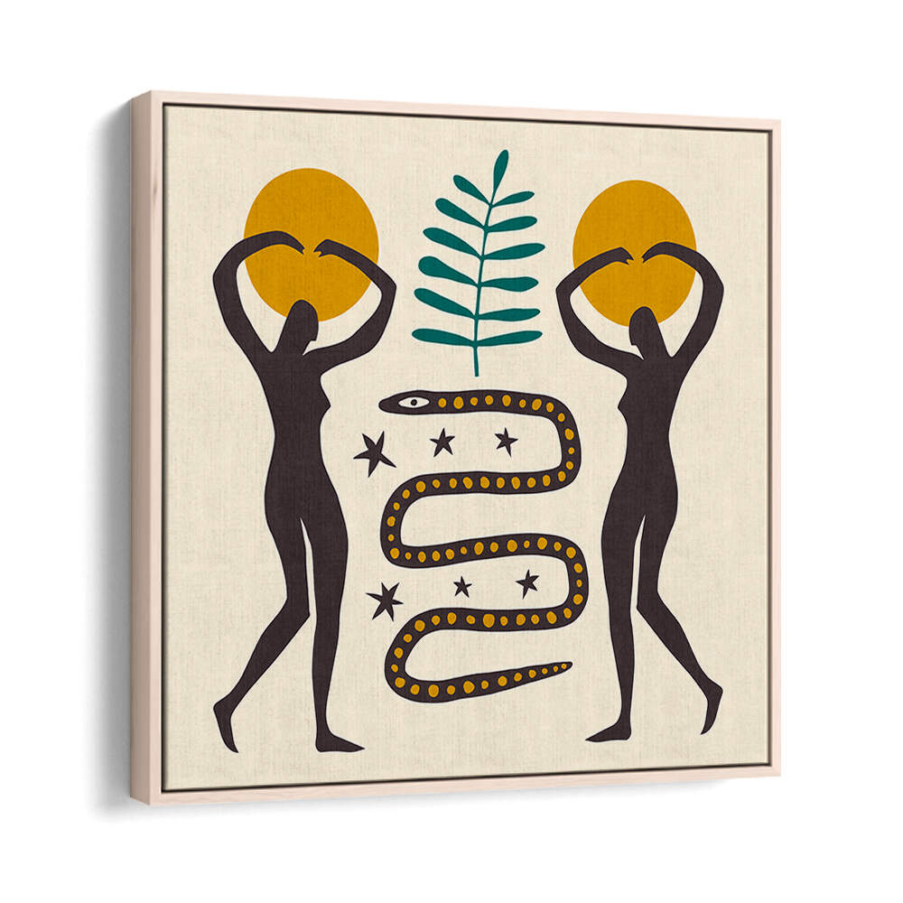 THE SPIRIT SERIES IV , BOHO ART PAINTINGS