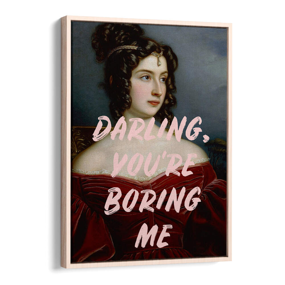 BORING ME , ALTERED ART PRINTS