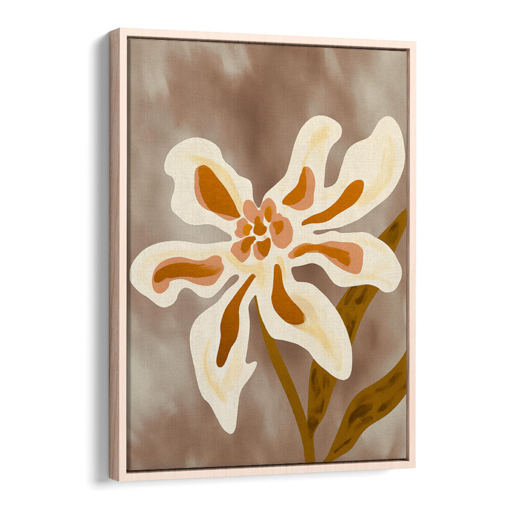 DELICATE WHITE FLOWER , FLORAL FLOWER PAINTINGS