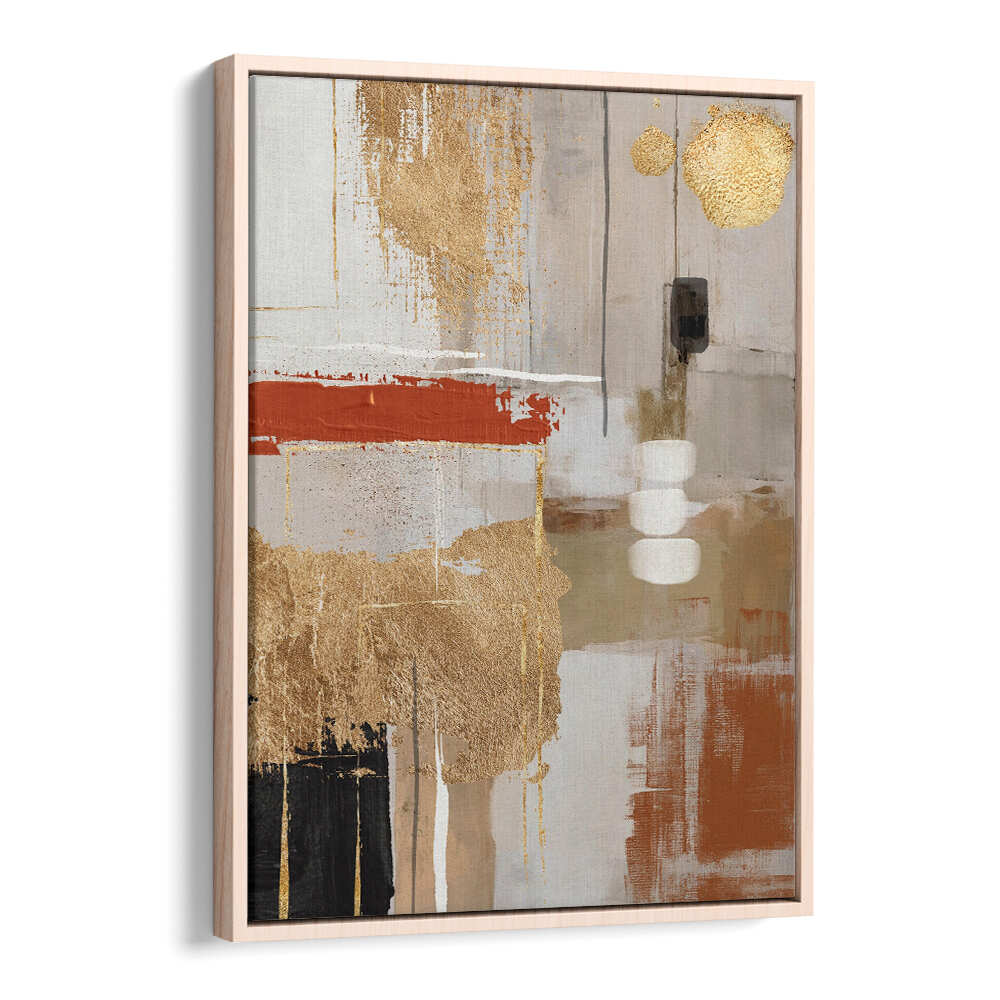 TERRACOTTA CHAOS II , BOHO ART PAINTINGS