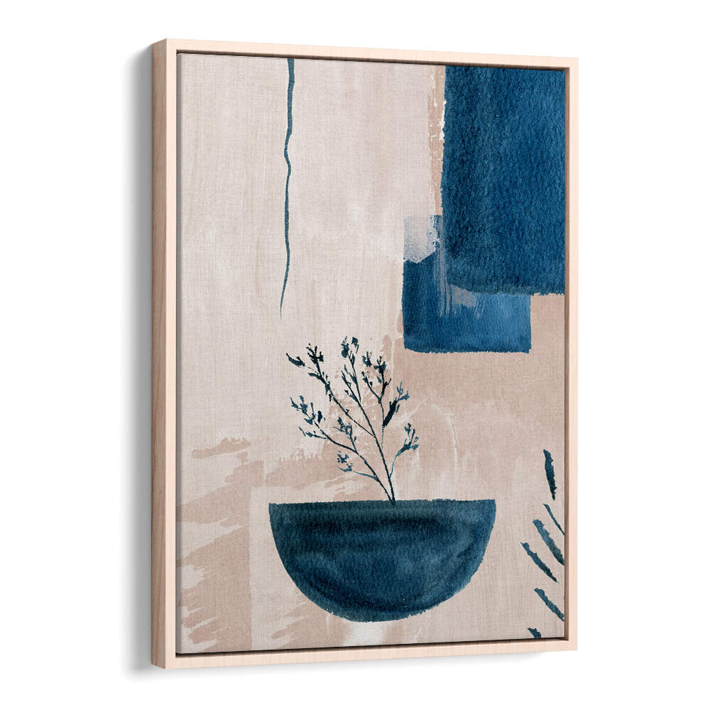 CALM BLUES III , BOHO ART PAINTINGS