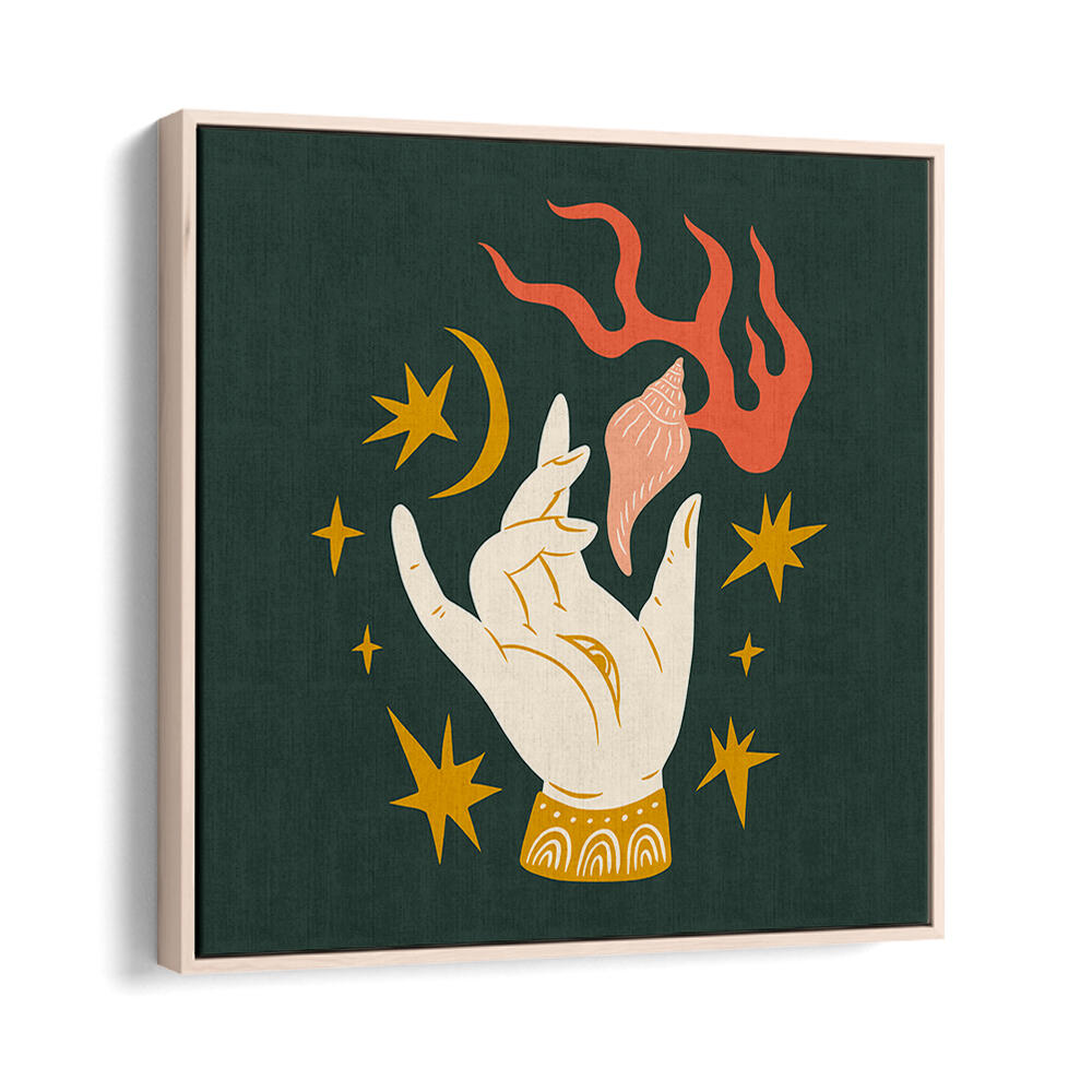 THE SPIRIT SERIES V , BOHO ART PAINTINGS