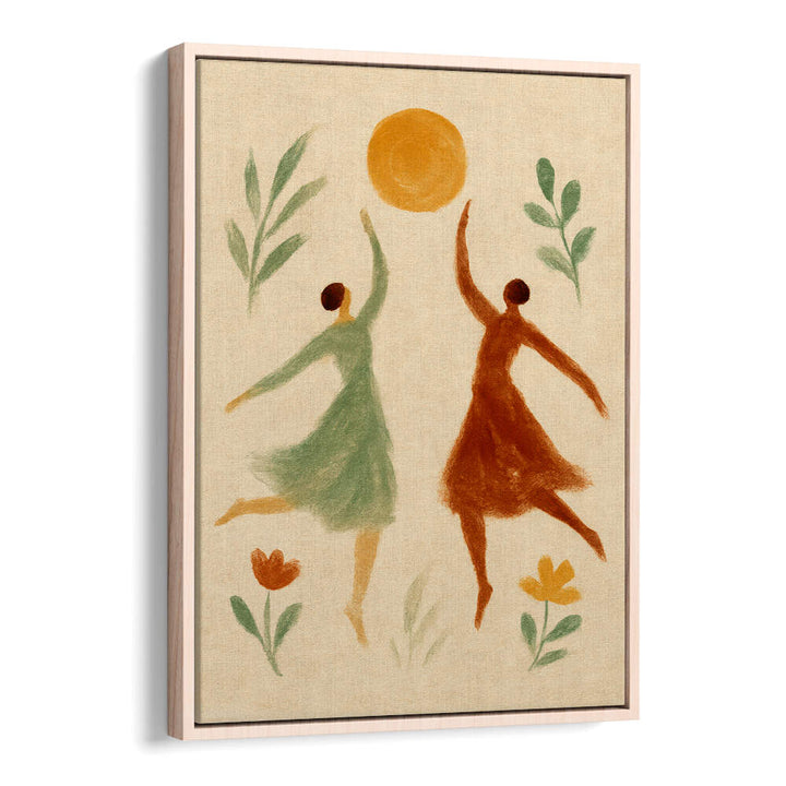 JOYOUS DANCE , BOHO ART PAINTINGS