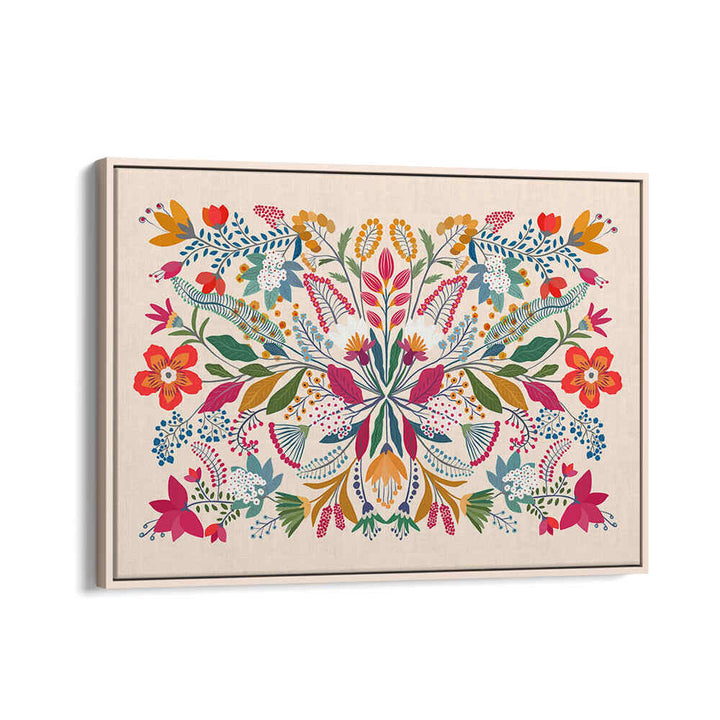 FRIDA'S GARDEN , FLORAL FLOWER PAINTINGS