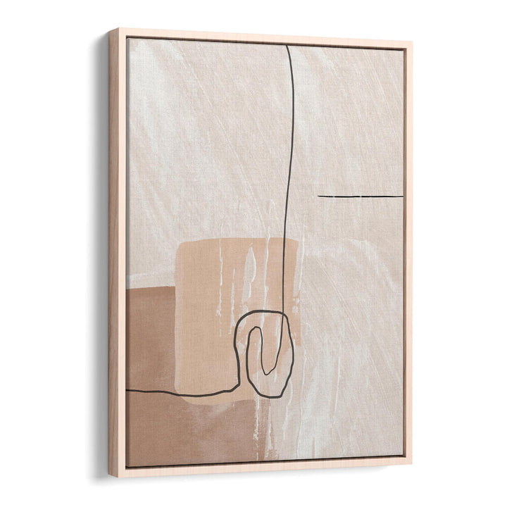 CREAMY I , BOHO ART PAINTINGS