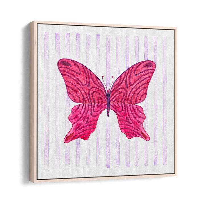BUTTERFLY WITH STRIPES , FASHION POSTERS