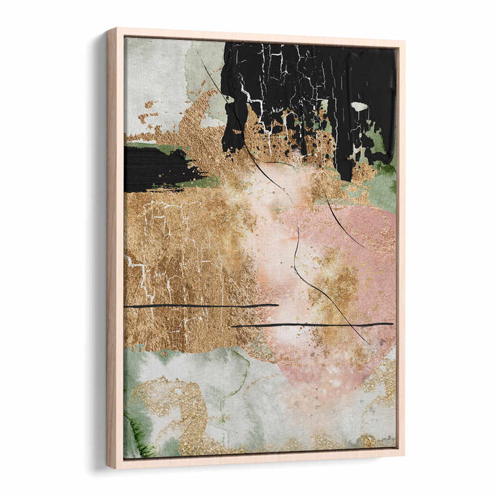 CHAOS IN BLOOM III , BOHO ART PAINTINGS