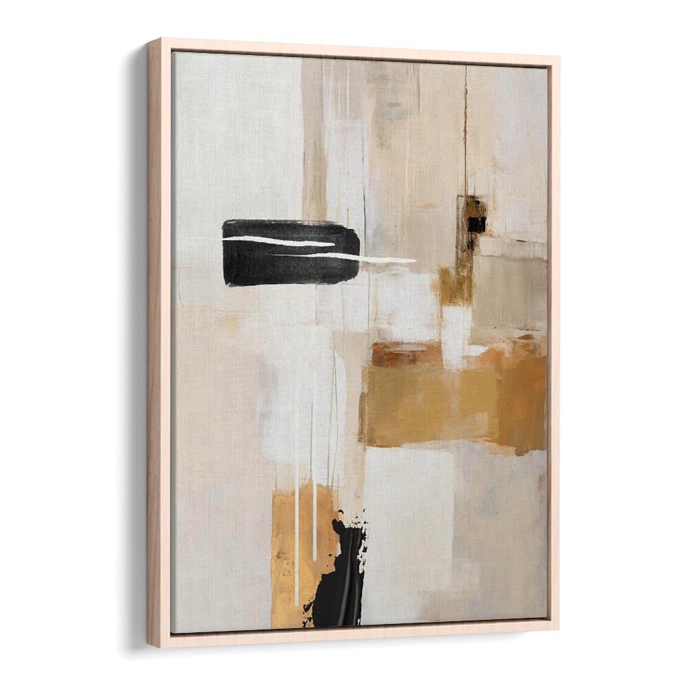 ABSTRACT IN BEIGE I , BOHO ART PAINTINGS