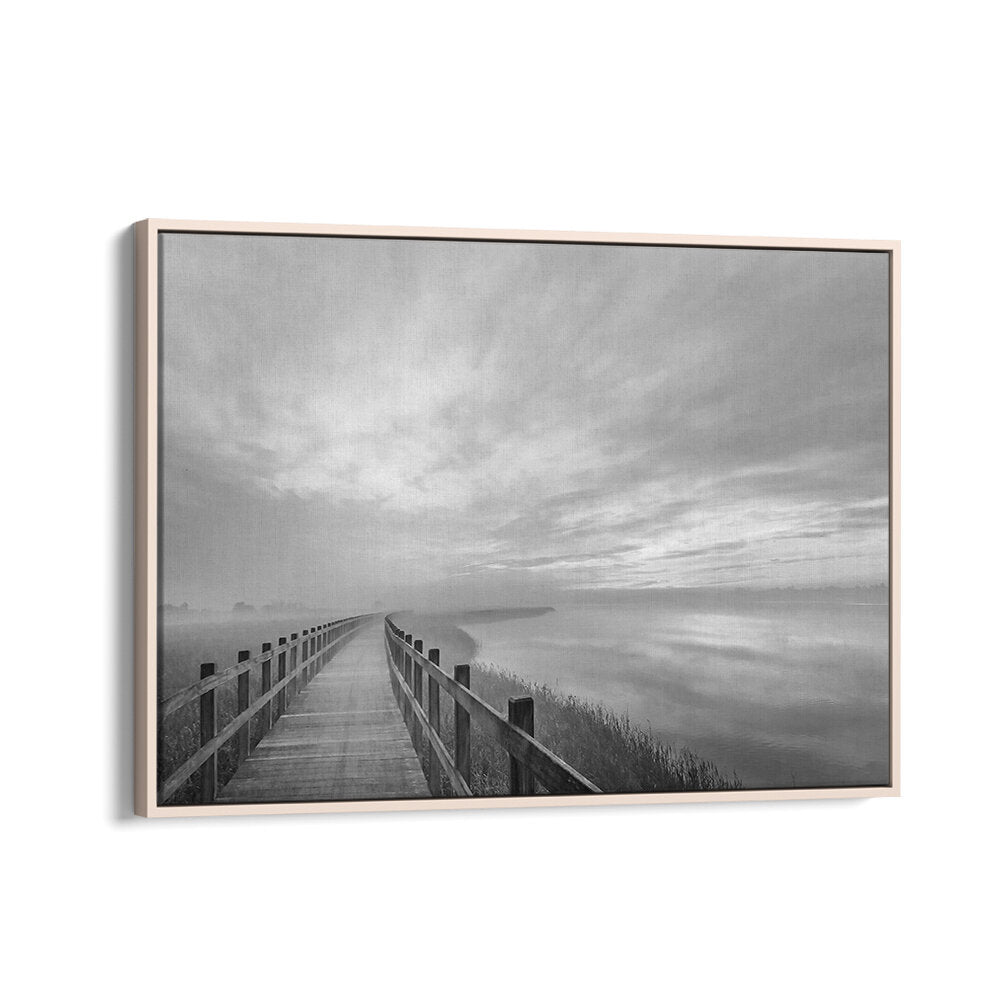 WOODEN FOOTBRIDGE , PHOTOGRAPHY PRINTS