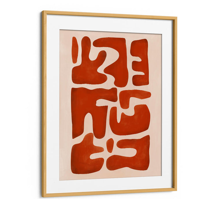 ABSTRACT POLY SHAPES II , ABSTRACT PAINTINGS