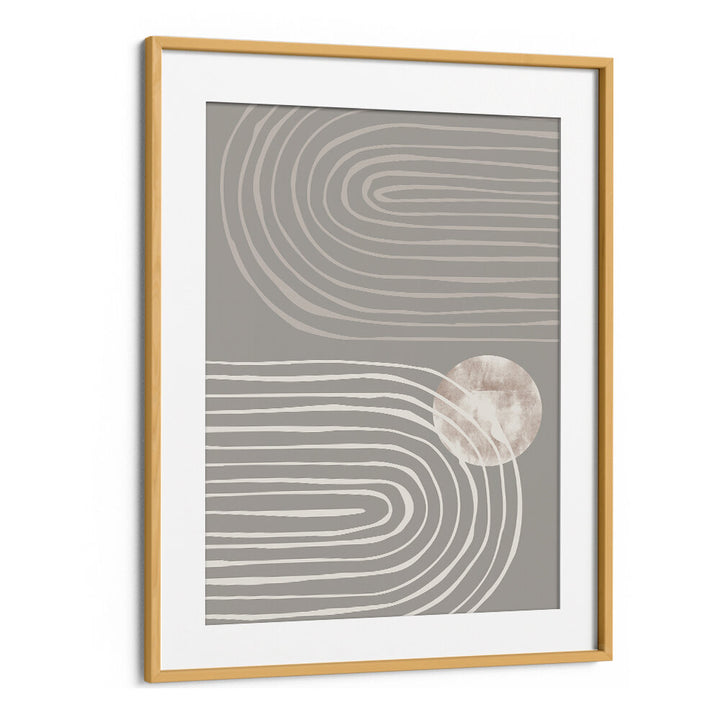 Stylish ARCH DARK I, BOHO ART PAINTINGS featuring serene earthy tones and abstract patterns for your chic decor.