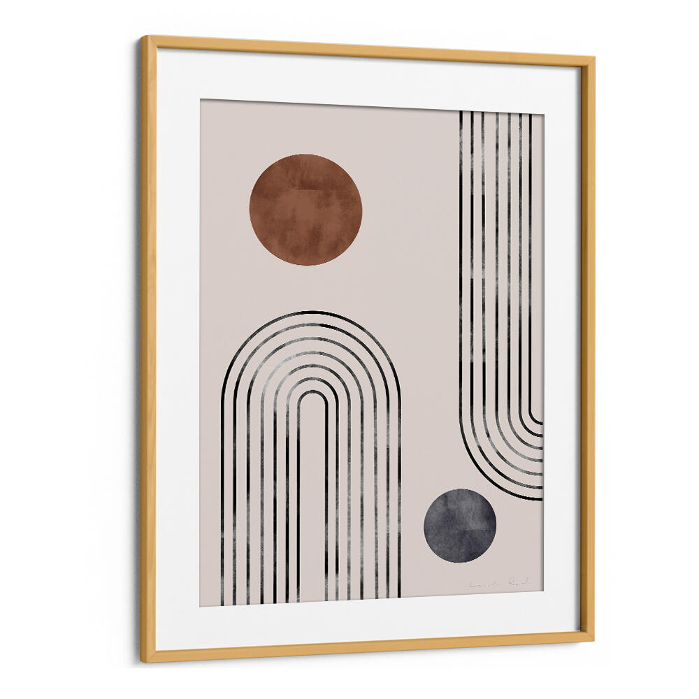 Stylish ARCHS AND BUDS, BOHO ART PAINTINGS featuring abstract shapes and geometric designs for modern decor.