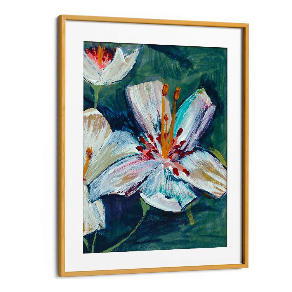Vibrant ABSTRACT HAND PAINTED LILY, FLORAL FLOWER PAINTINGS to elevate your space with natural elegance.