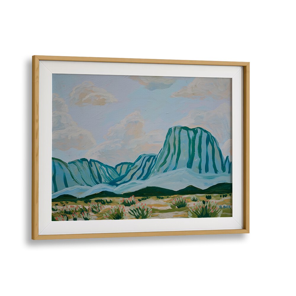 Stunning BIG BEND COUNTRY, LANDSCAPE PAINTINGS showcasing Texas' vibrant beauty and majestic mountains.