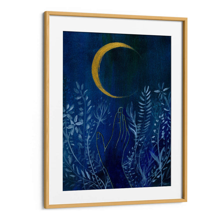 FLOWER MOON , FLORAL FLOWER PAINTINGS