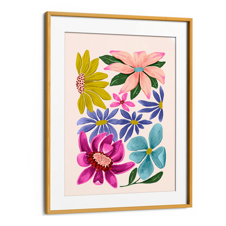 Vibrant floral artwork in the FLOWER PUZZLE, featuring exquisite FLORAL FLOWER PAINTINGS for nature lovers.