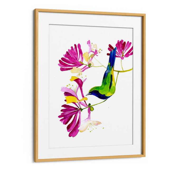 HONEYSUCKLE SEASON SMALL , FLORAL FLOWER PAINTINGS