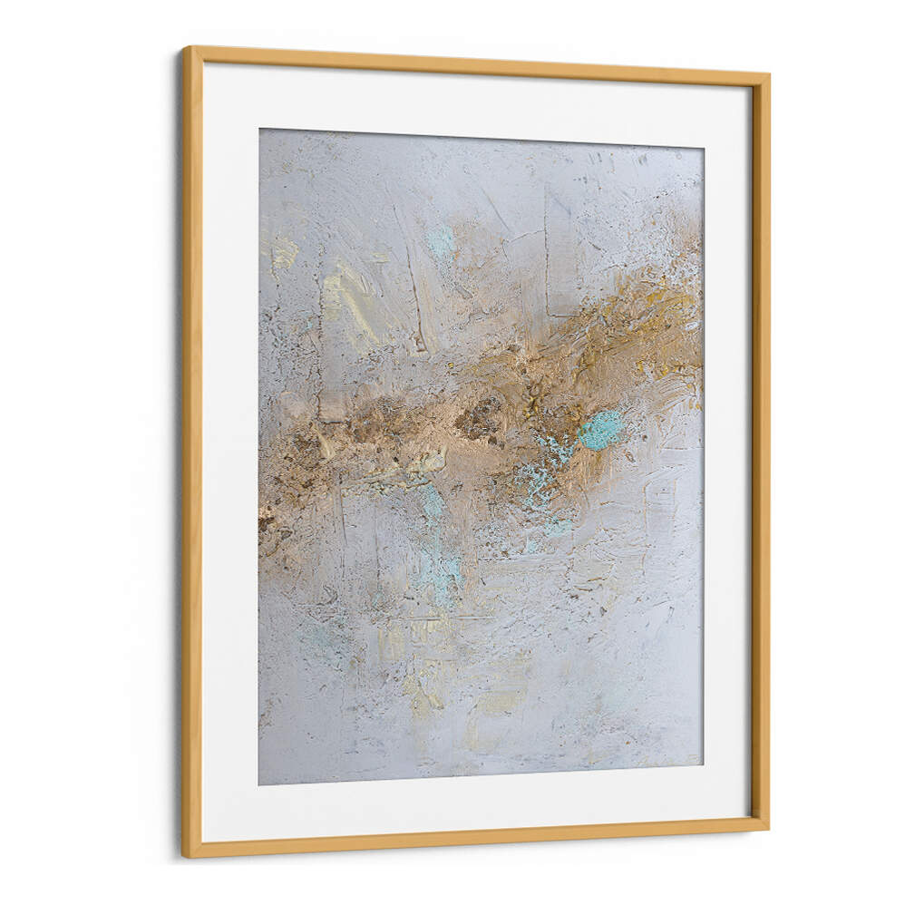 ICED GOLD , ABSTRACT PAINTINGS