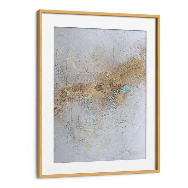 ICED GOLD , ABSTRACT PAINTINGS