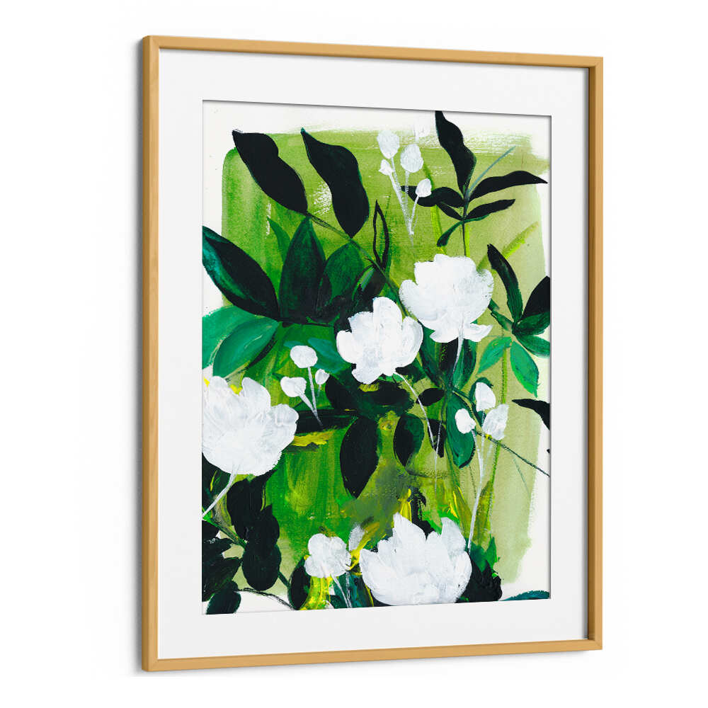 JUNGLE I LARGE , FLORAL FLOWER PAINTINGS