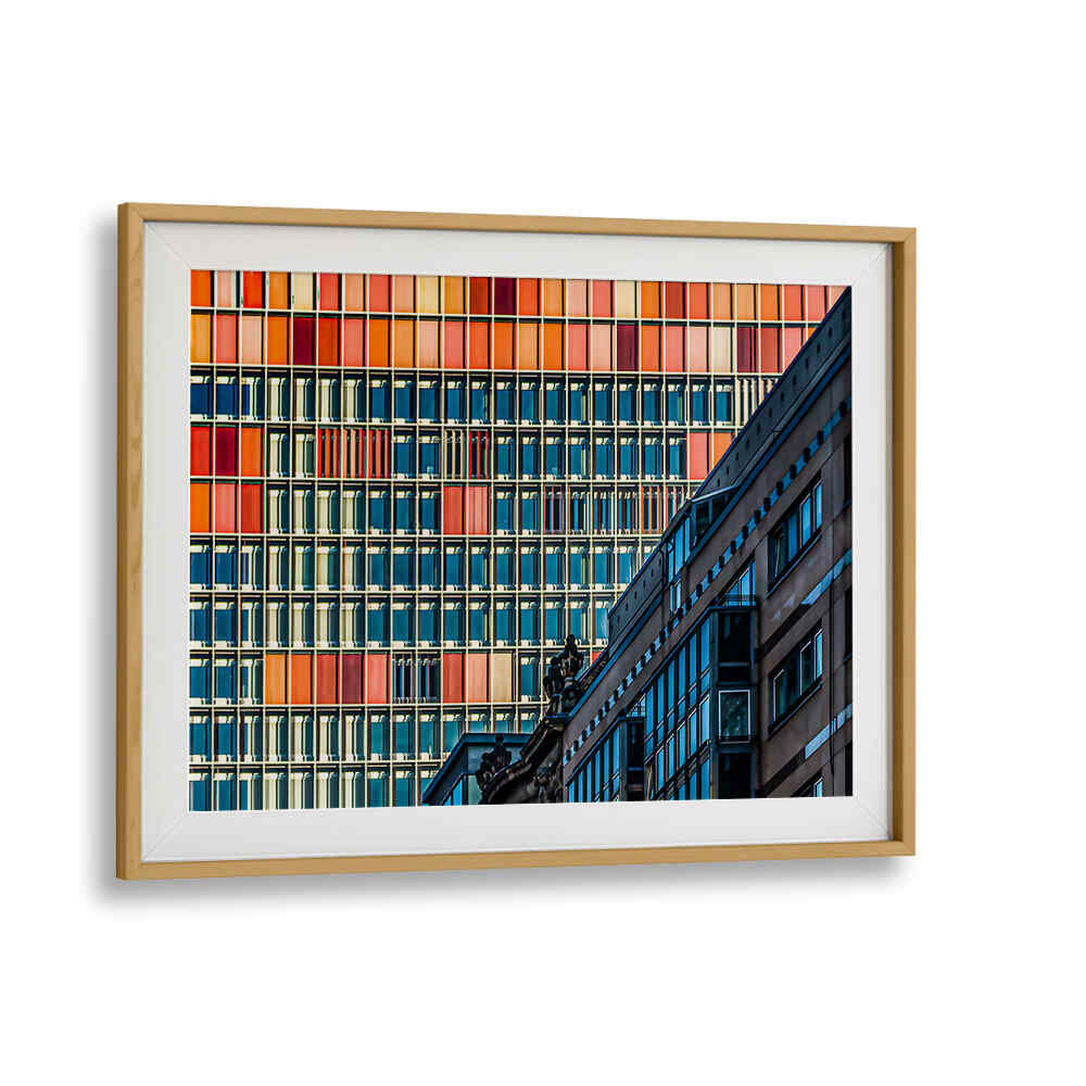 STRIKING HIGH-RISE FACADE , PHOTOGRAPHY PRINTS