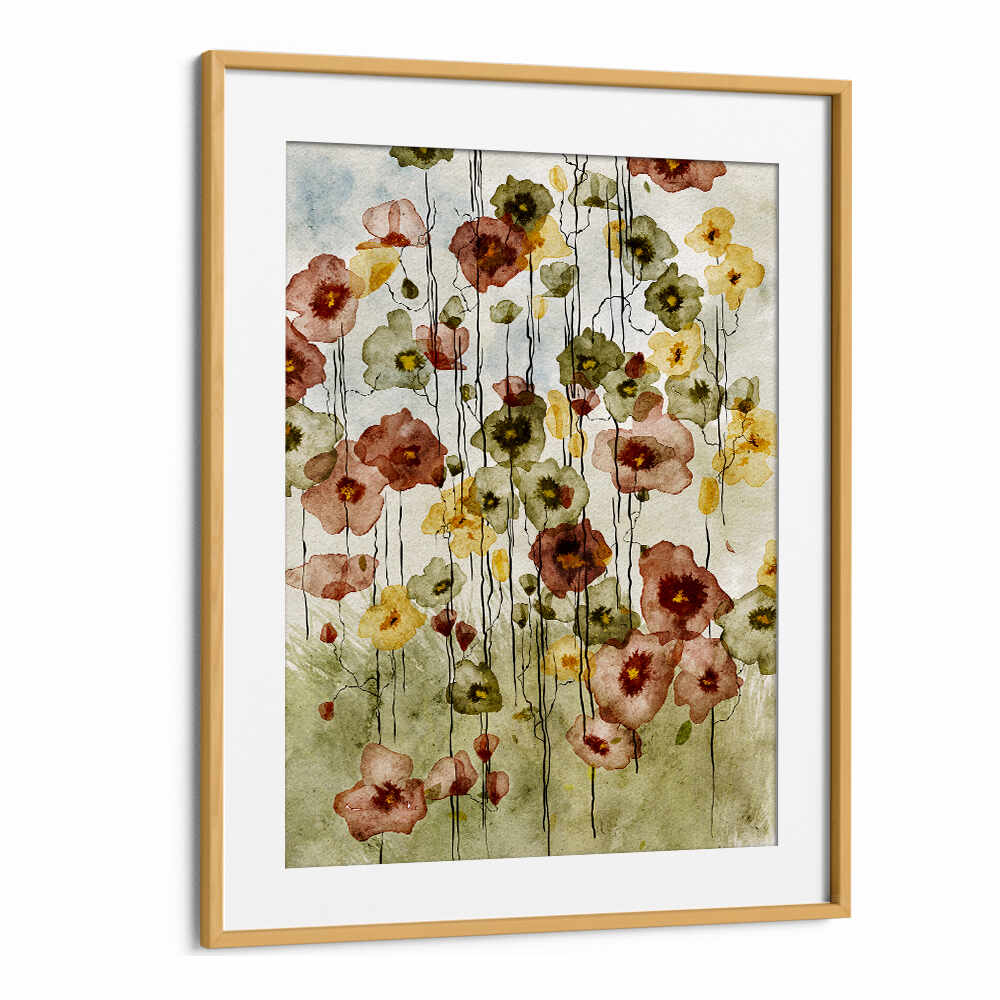 SUMMER BURST , FLORAL FLOWER PAINTINGS