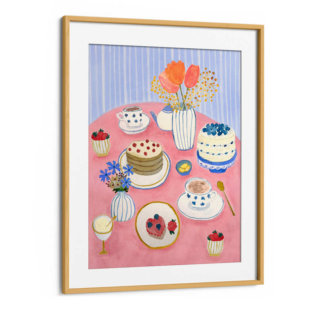 TEA PARTY II SPRING TABLE , KITCHEN POSTERS