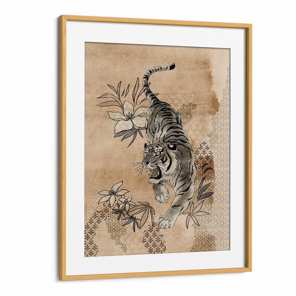 TIGER SPIRIT I , ANIMAL PAINTINGS