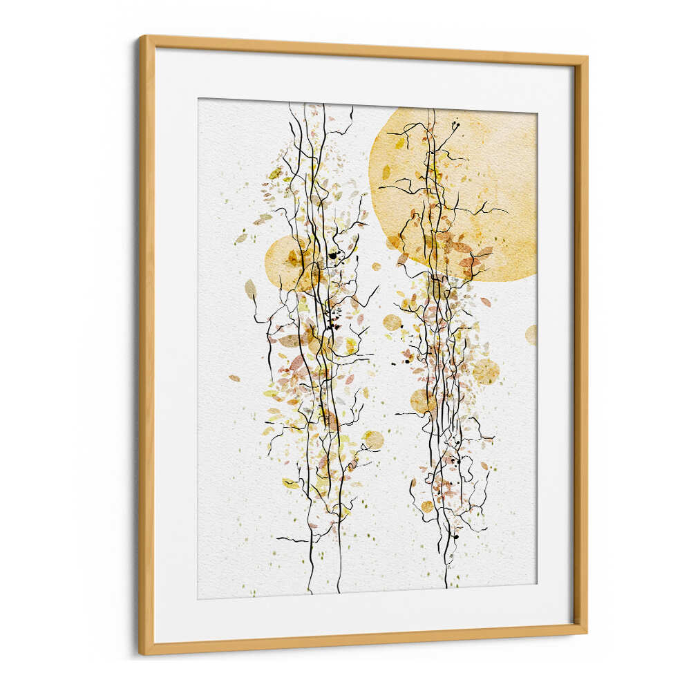 WILD AUTUMN IN THE SUNSET , FLORAL FLOWER PAINTINGS