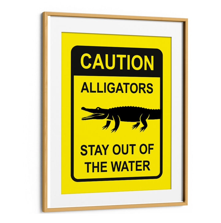 Bold CAUTION, QUOTES poster reminds viewers to stay alert and safe from potential dangers in everyday life.