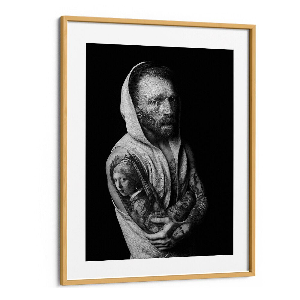 Van Gogh Tattoo, Altered Art Prints featuring a stunning blend of classic and modern tattoo artistry.