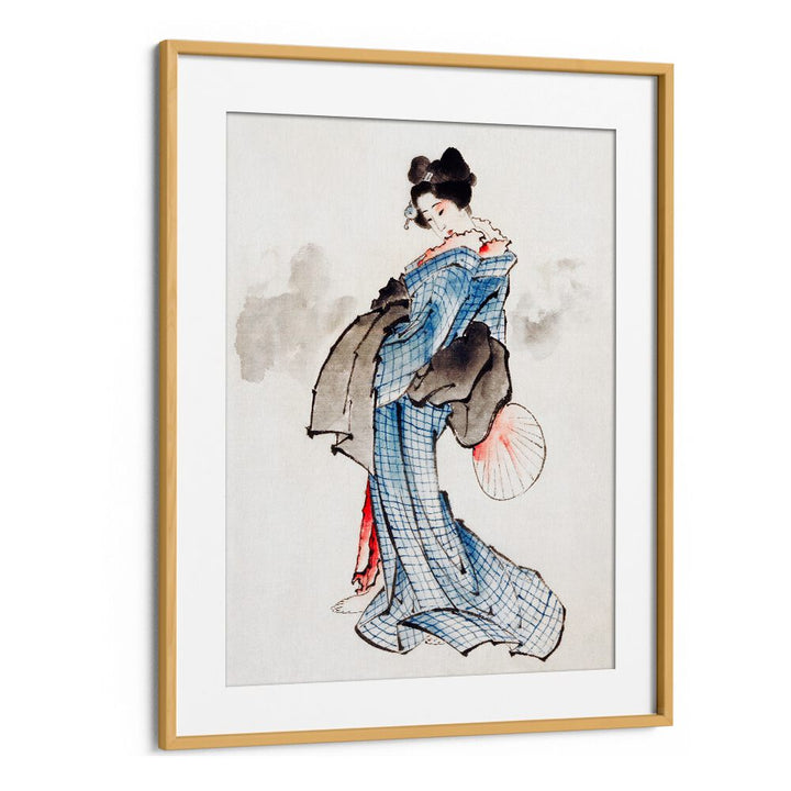 JAPANESE WOMAN II, VINTAGE PAINTINGS