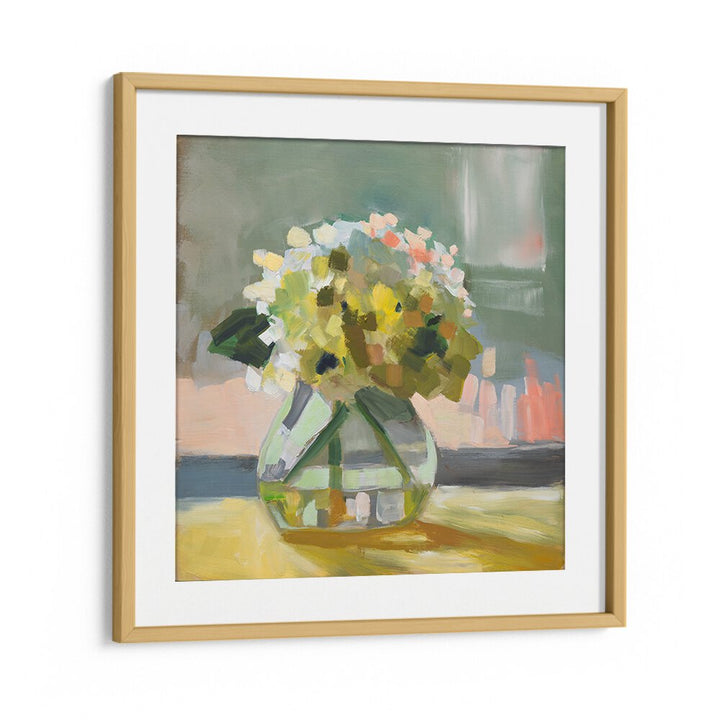 Bright floral artwork in a vase, perfect for enhancing your culinary space with CARRIAGE HOUSE V, KITCHEN POSTERS.