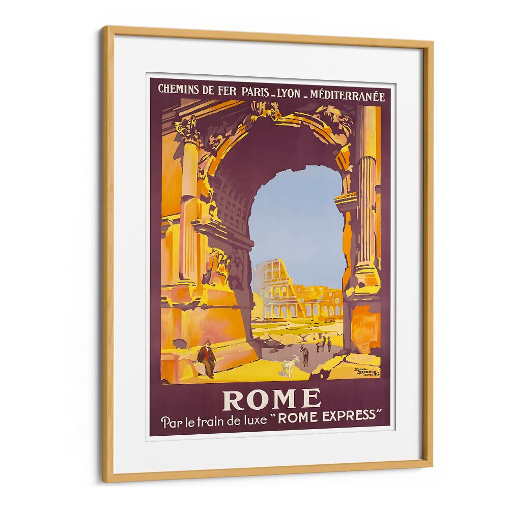 Discover ROME III, VINTAGE TRAVEL POSTERS showcasing iconic Roman landmarks, perfect for home decor.