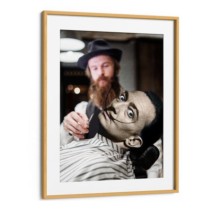 Whimsical MY MOUSTACHE, ALTERED ART PRINTS by Dikhotomy, adding unique charm to any space with captivating art.