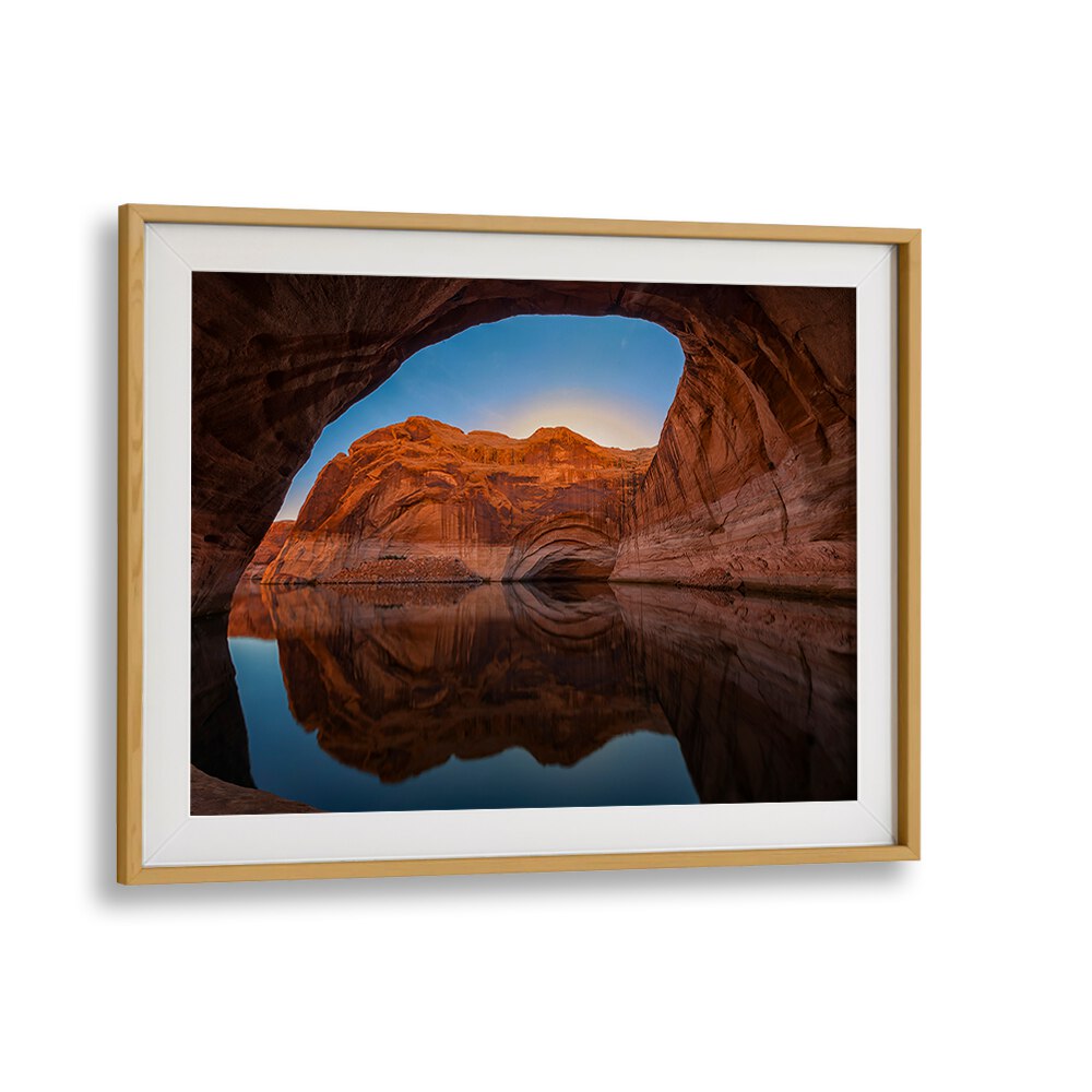 Stunning landscape of the CATHEDRAL IN THE DESERT, PHOTOGRAPHY PRINTS showcasing nature's beauty and dramatic reflections.