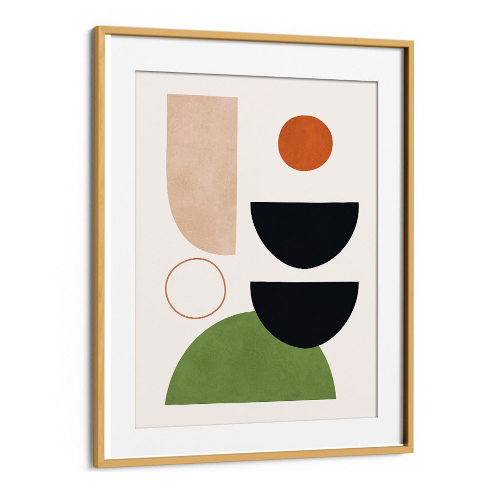 Stylish wall art featuring shapes and colors, perfect for your space—EXPRESSIVE CIRCLES X, BOHO ART PAINTINGS.