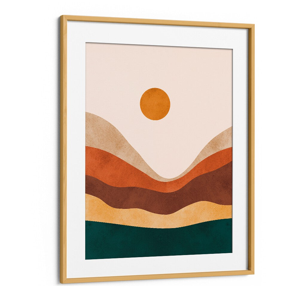 Vibrant WATERCOLOR, LANDSCAPE PAINTINGS bring a serene oasis to your space with beautiful colors and abstract design.