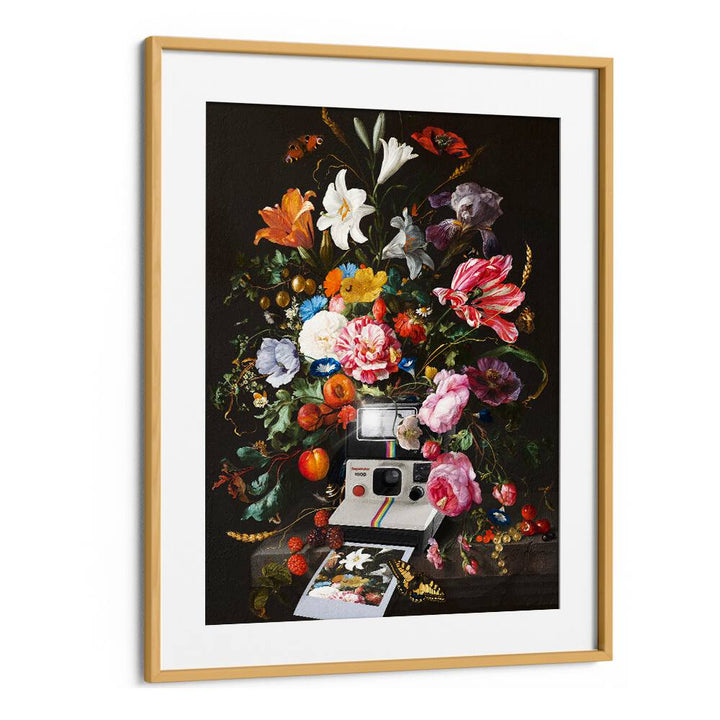 Vibrant FLORAL INSTANT PHOTO featuring exquisite FLORAL FLOWER PAINTINGS by Dikhotomy, perfect for enhancing your space.