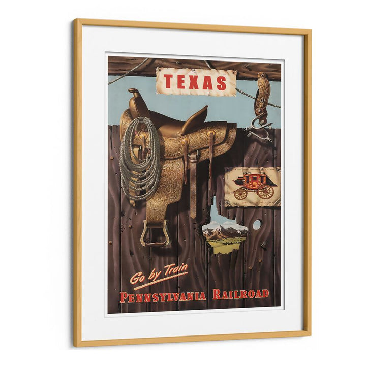 Capture the essence of Texas with TEXAS I, VINTAGE TRAVEL POSTERS, featuring iconic landscapes and rich culture.