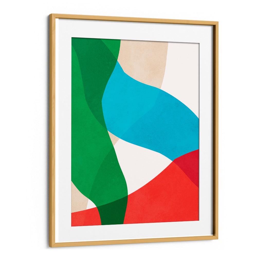 Vibrant colors blend in the EXPRESSIVE STROKES III, ABSTRACT PAINTINGS, perfect for artistic expression and creativity.