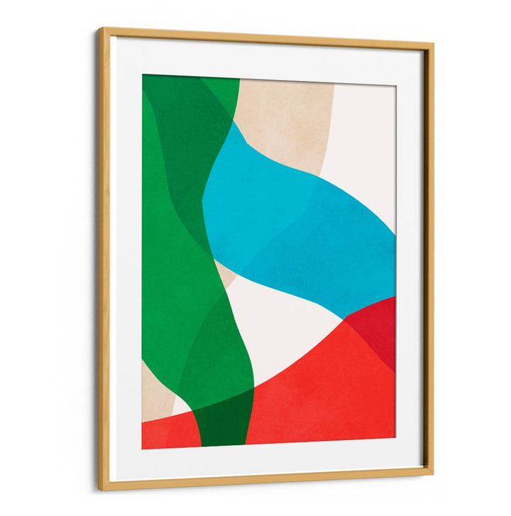 Vibrant colors blend in the EXPRESSIVE STROKES III, ABSTRACT PAINTINGS, perfect for artistic expression and creativity.