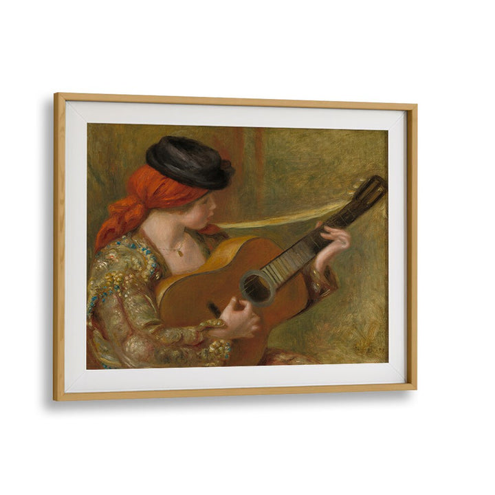 WOMAN WITH A GUITAR (1898) , VINTAGE PAINTINGS