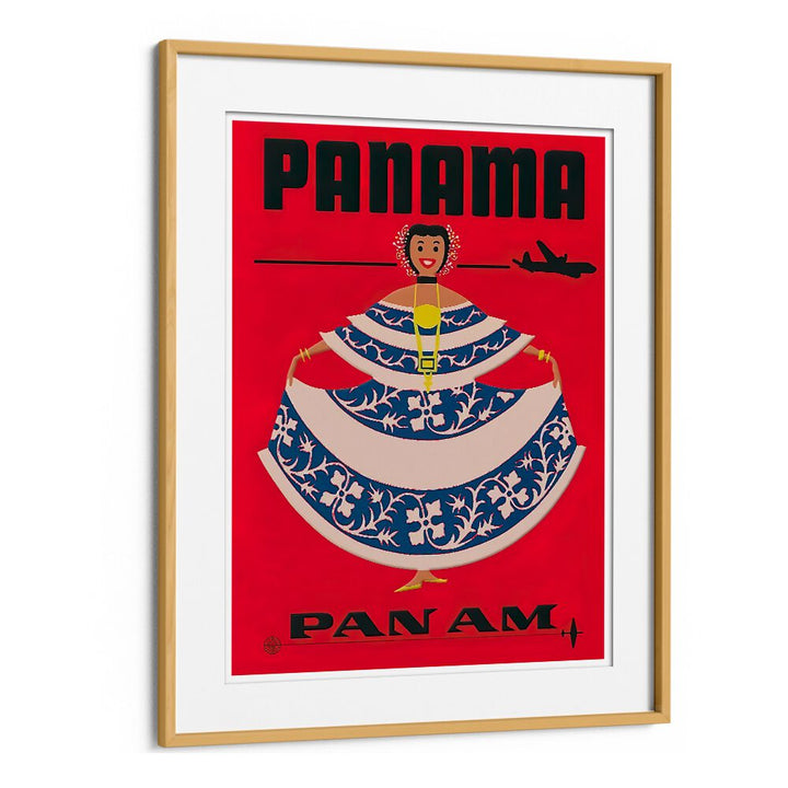 Colorful PANAMA, VINTAGE TRAVEL POSTERS showcasing vibrant culture and history, perfect for travel enthusiasts.