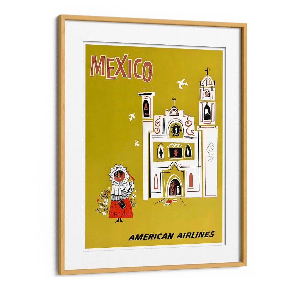 Explore the charm of MEXICO AIRLINES I, VINTAGE TRAVEL POSTERS featuring colorful art and classic aviation appeal.