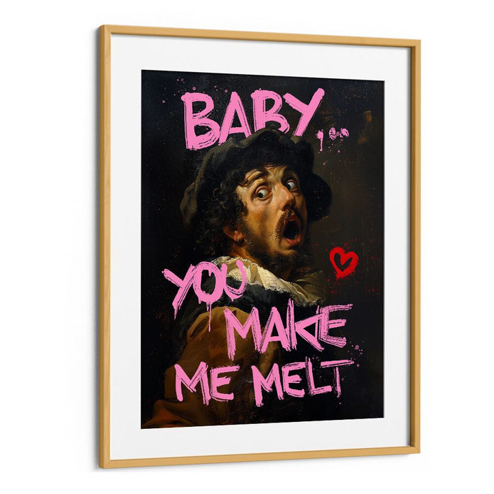 "Vibrant 'BABY YOU MAKE ME MELT, ALTERED ART PRINTS' by Dikhotomy adds warmth and creativity to any space."