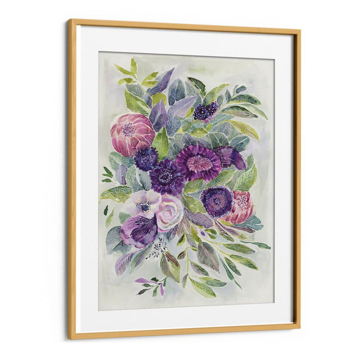 Enchanting floral artwork titled SECRET GARDEN, perfect for adding tranquility and beauty to any space.