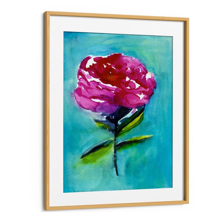 PEONY II , FLORAL FLOWER PAINTINGS